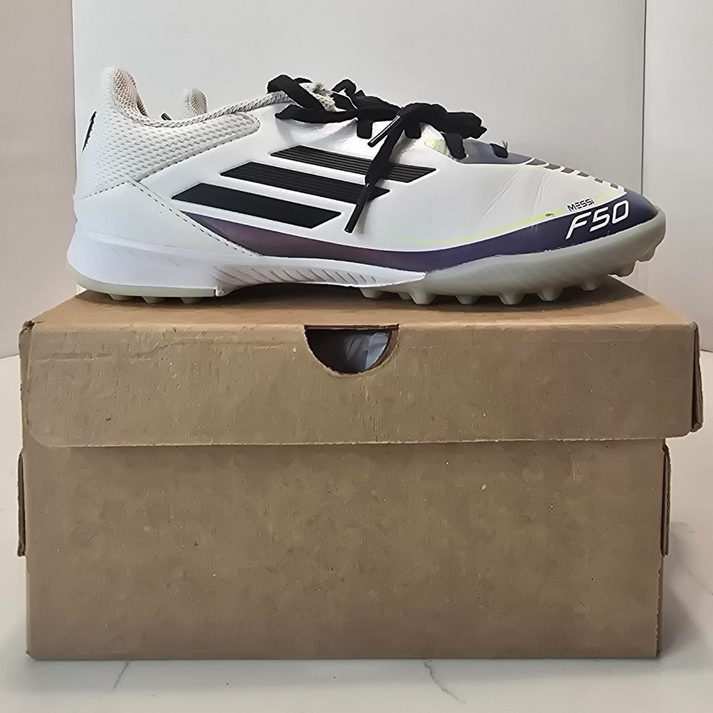 adidas F50 League Messi TF Junior Turf Soccer Shoes IE9082 - size 5 US